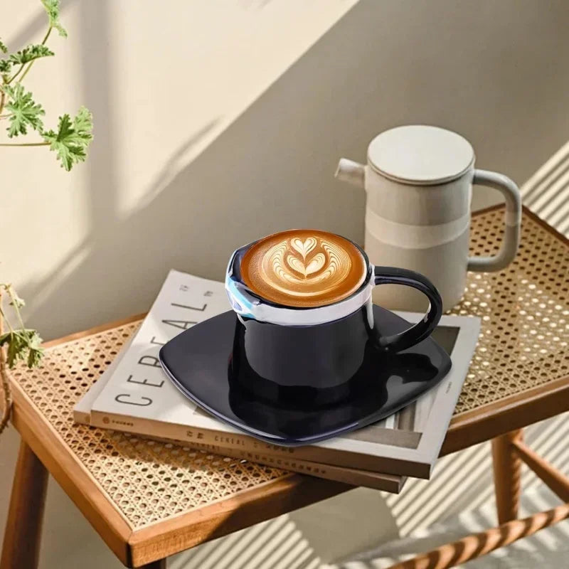 Cartoon Ceramic Mug Water Cup Sabo Luffy Ace Hat Shaped Coffee Cup Three Brothers Hat Creative Mugs Coffee Cup and Saucer Set